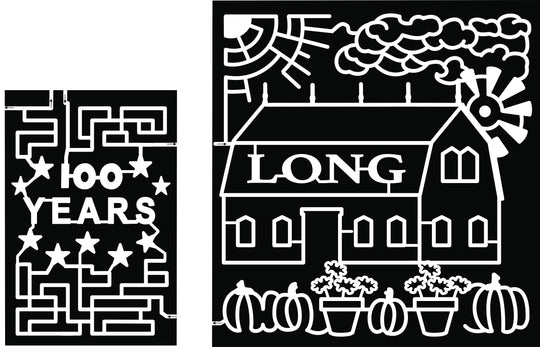 18_MI_Commerce barn windmill flower pot pumpkin patriotic 100 years sun shine clouds