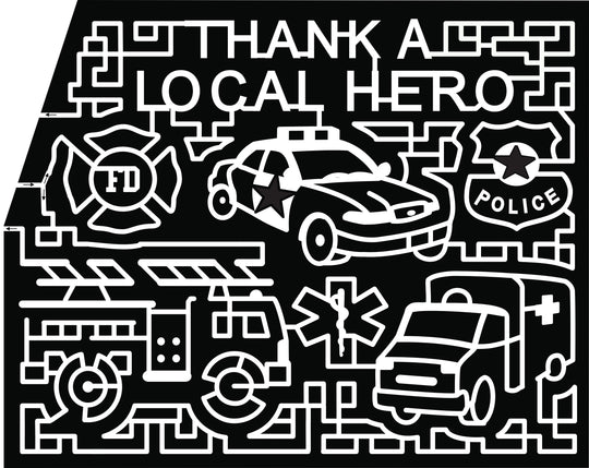 18_MO_Sikeston thank a local hero fire department police police car fire truck ambulance EMT