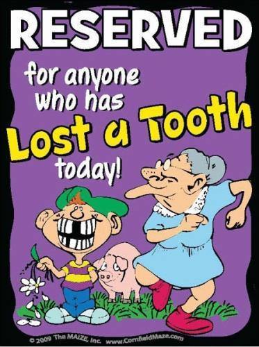 Tooth Fairy Parking Sign