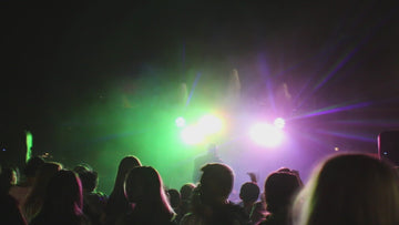 lights dance party DJ dancing at night teens