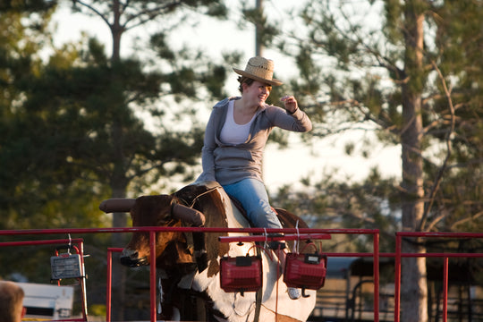 Bull Riding_Woman_Smiling Hat.jpg