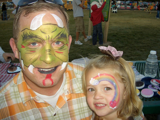 Face Paint_Dad Daughter_Dragon Rainbow.JPG