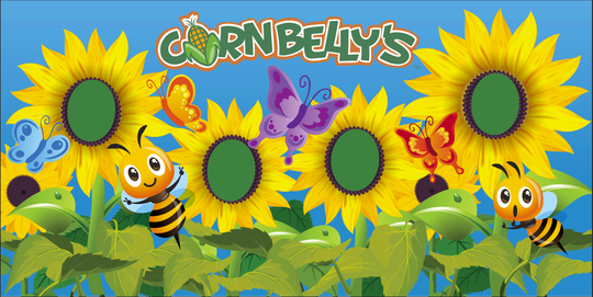 Sunflower 8' x 4' Photo Opp Artwork