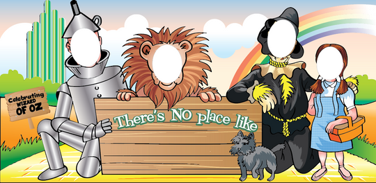 Artwork for Wizard of Oz 8' x 4' Photo Opp Sign