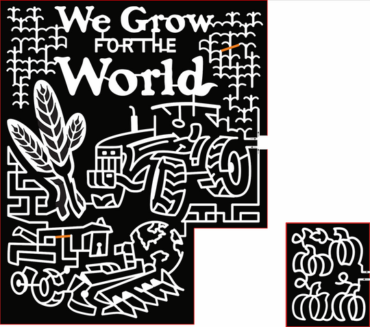 18_ONT_Thamesville we grow for the world corn stalk tractor wheat combine world pumpkin pumpkins