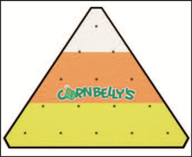 Candy Corn Peg Sign Artwork File - The MAiZE