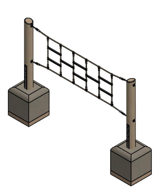 Climbing Rungs- Tarzan Climb (4591-12)