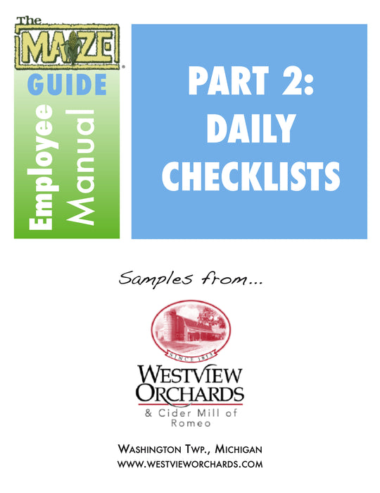 Employee Daily Checklist Guide