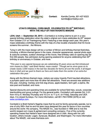 Opening Release Lehi Sample