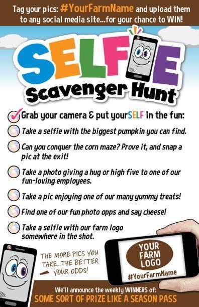 Selfie Scavenger Hunt